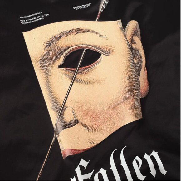 BNWT AW20 UNDERCOVER FALLEN MAN REVERSIBLE BOMBER JACKET 1 - Picture 15 of 15